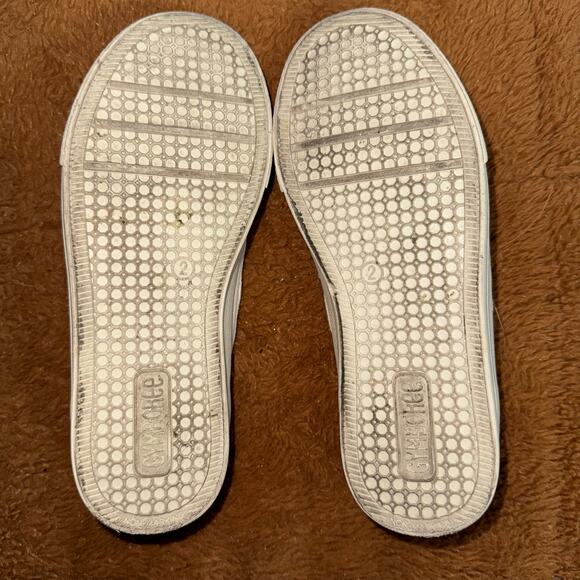 Gymboree Toddler Canvas Slip-On Boat Shoes Size 2 – Cream & Tan - Picture 6 of 10